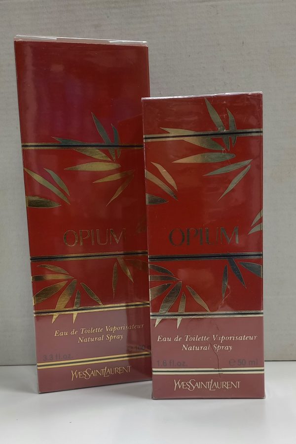 YVES SAINT LAURENT OPIUM EAU DE TOILETTE 50 ML..100 ML SPRAY
