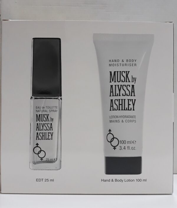 MUSK by ALYSSA ASHLEY CONFEZIONE REGALO EAU DE TOILETTE 25 ML+CREMA CORPO 100 ML