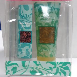 SOLO SOPRANI SOLO SPEZIE ANICE STELLATO CONFEZIONE REGALO EDT 75 ML+SHOWER GEL 250ML