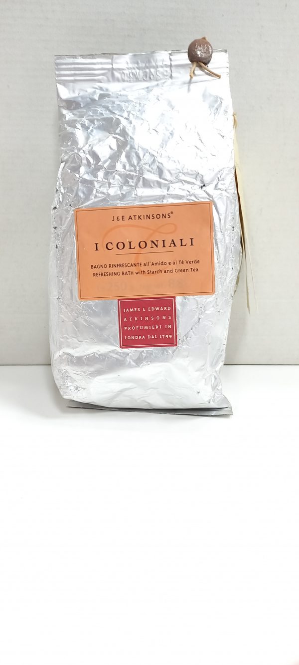 ATKINSONS I COLONIALI BAGNO RINFRESCANTE ALL'AMIDO E AL TE' VERDE 250 g