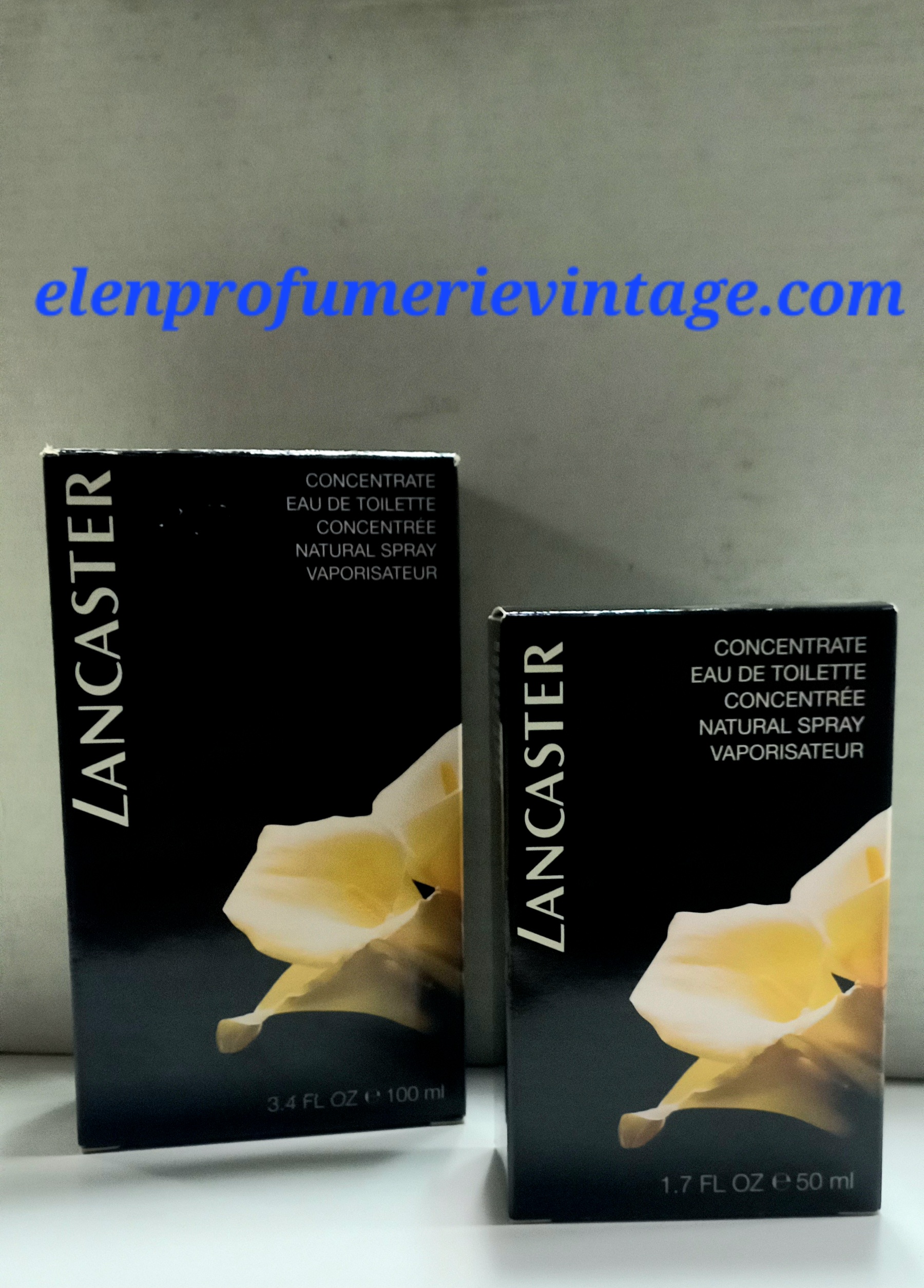LANCASTER PERLA NERA EAU DE TOILETTE CONCENTREE 50 ML..100 ML SPRAY